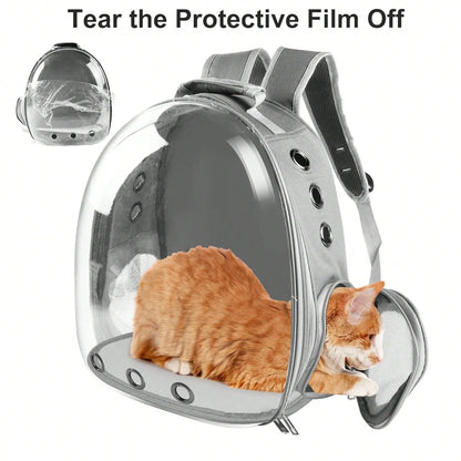 Sac À Dos Respirant Pour Chat 45×35×25Cm, Sac De Voyage Portable Pour Chat