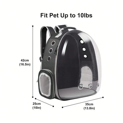 Sac À Dos Respirant Pour Chat 45×35×25Cm, Sac De Voyage Portable Pour Chat