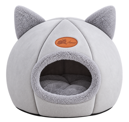 Lit cocon pour chat – douillet, coussin amovible, taille M